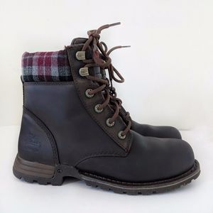 cat women's kenzie steel toe eh work boots